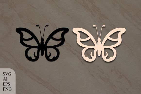 Abstract Shapes Decorative Butterfly Graphics & Crafts