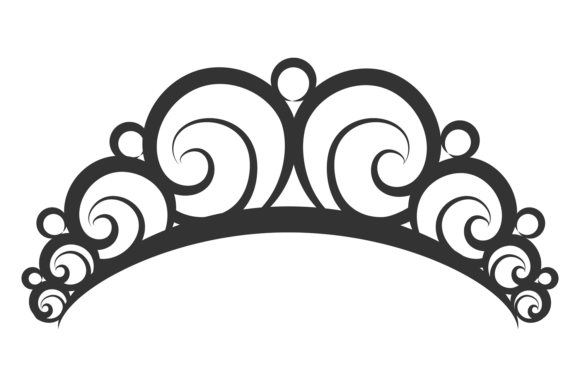 Calligraphic Diadem Drawing: Graphics for Crafts