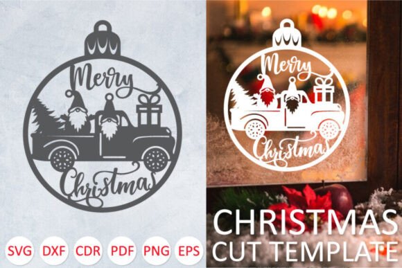 Decorative Christmas Ball SVG PNG: Graphics & Crafts Review