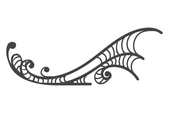 Decorative Ornate Divider: Elegant Graphics for Crafts