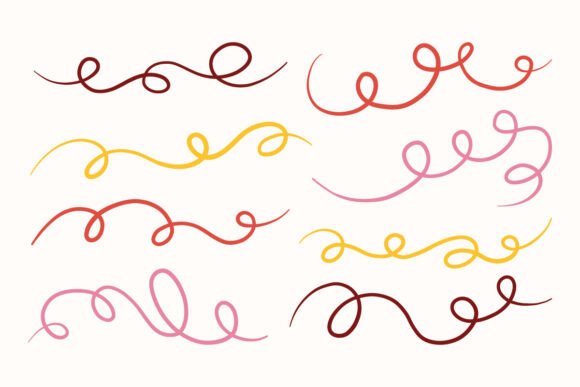 Decorative Swirl Line Patterns: Graphics & Icons Review