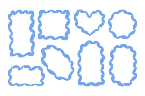 Hand Drawn Wavy Frames: Graphics & Icons Review