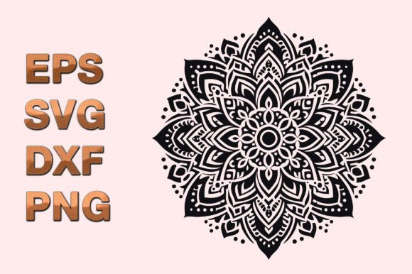 Mandala Floral Graphics & Graphic Templates