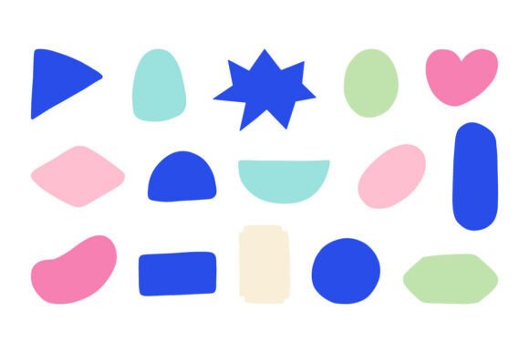 Modern Abstract Decorative Shape Graphics & Icons
