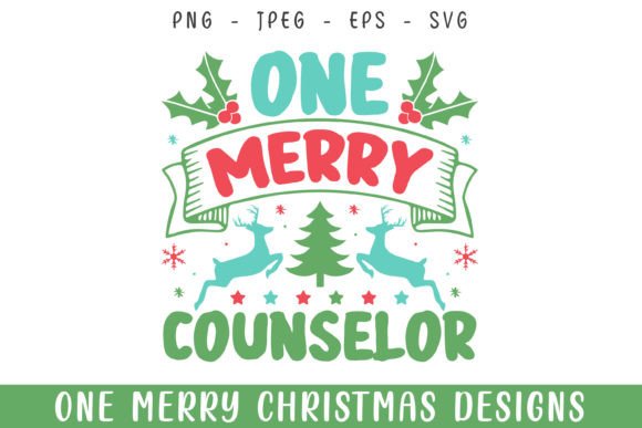 One Merry Counselor Christmas Graphics & Crafts Review