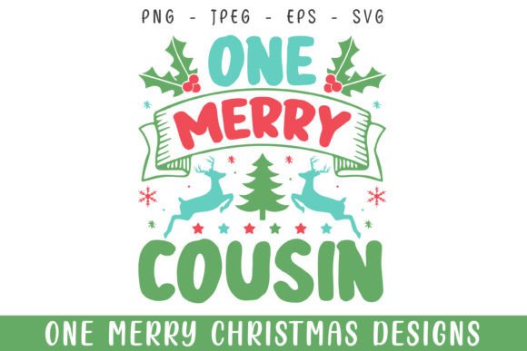 One Merry Cousin Christmas Graphics & Crafts Review