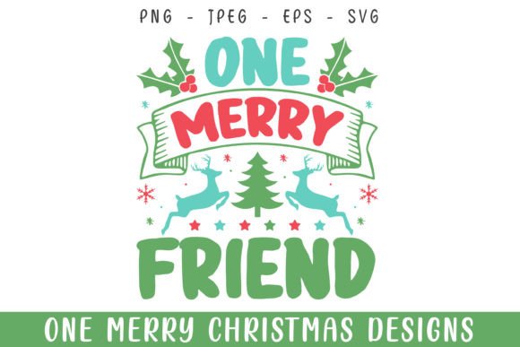 One Merry Friend Christmas Decorative Graphics Review